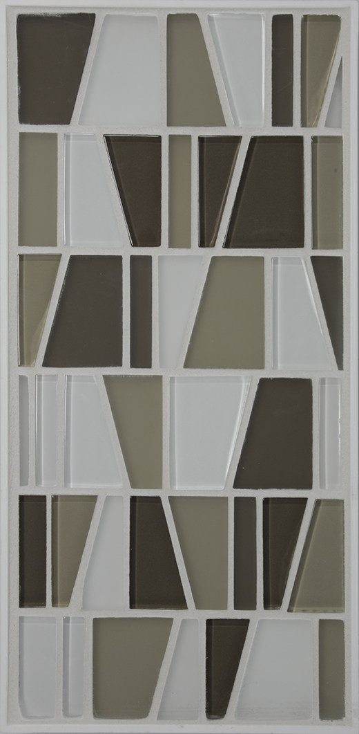 AVERY MULTI STRIP MOSAIC | Glass | Wall Mosaic