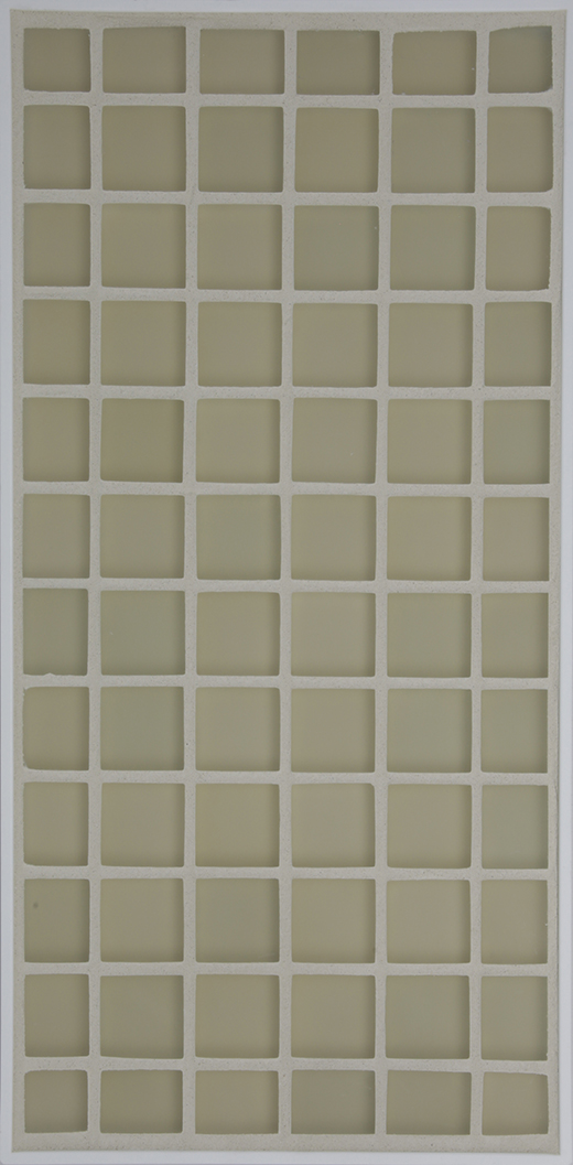 BEIGE 1X1 MOSAIC FROSTED | Glass | Wall Mosaic