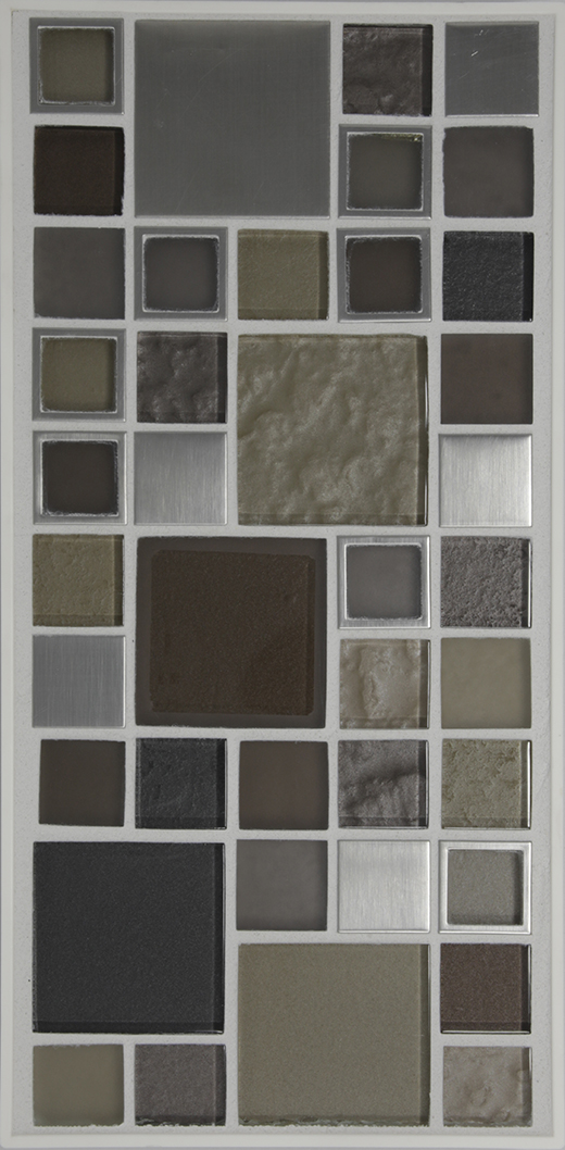 MERINO MULTI SIZE DOT MOSAIC | Glass | Wall Mosaic