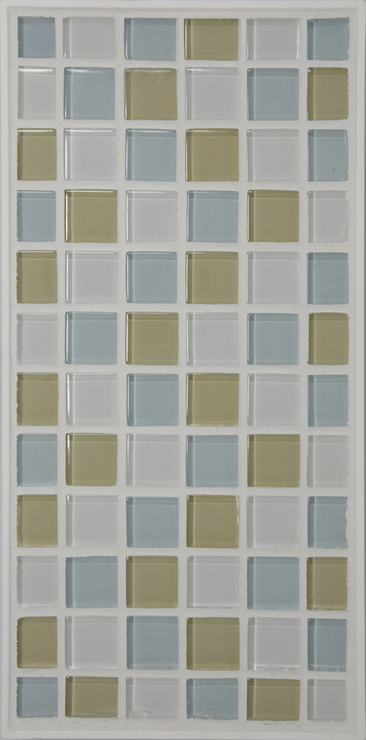 MIXED LIGHT 1X1 MOSAIC POLISHD | Glass | Wall Mosaic