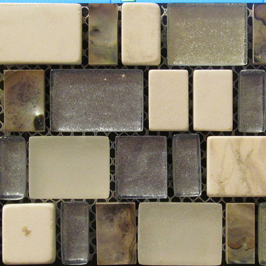 MATISE MINI BRICK MOONSTONE/  KARMA | Glass | Wall Mosaic