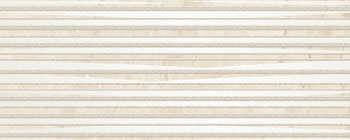 Outlet Mainstay Beige Glossy 8"x20" Linear Deco Beige | Porcelain | Wall Decorative