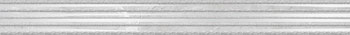 Outlet Mainstay Grey Glossy 2"x20" Linear Listel Grey | Porcelain | Trim