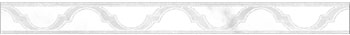 Outlet Mainstay White Glossy 2"x20" Moresco Listel White | Porcelain | Trim