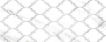 Outlet Mainstay White Glossy 8"x20" Moresco Deco White | Porcelain | Wall Decorative