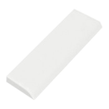 Outlet Manhattanville White Matte 2"x8" Bullnose | Ceramic | Trim