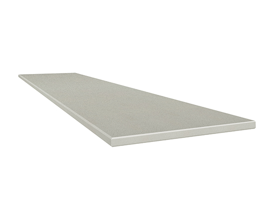 Marmiline Marmiline Fog Polished 18"x47" Bench | Composite | Bench