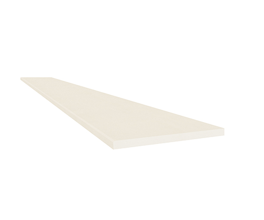 Marmiline Marmiline Ivory Polished 14"x36" Bench | Composite | Bench