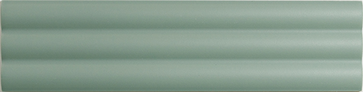 Match Sage Matte 2.5"x10" Curved Sage | Ceramic | Wall Dimensional