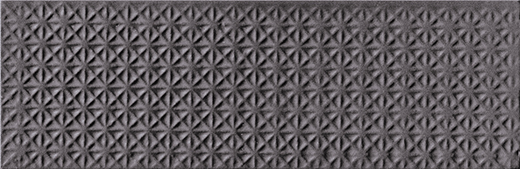 Materia Antracite Matte 2"x6" Deco Matte Antracite | Glazed Porcelain | Wall Dimensional 2X6