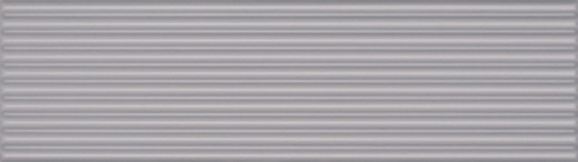 Maui Fumee Matte 3"x10" Ligne Deco Fumee | Glazed Ceramic | Wall Decorative