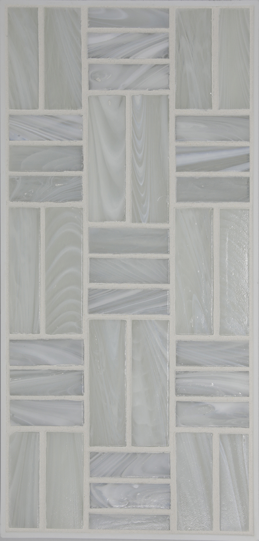 METRO ABILENE GLASS BRICK MOS | Glass | Wall Mosaic
