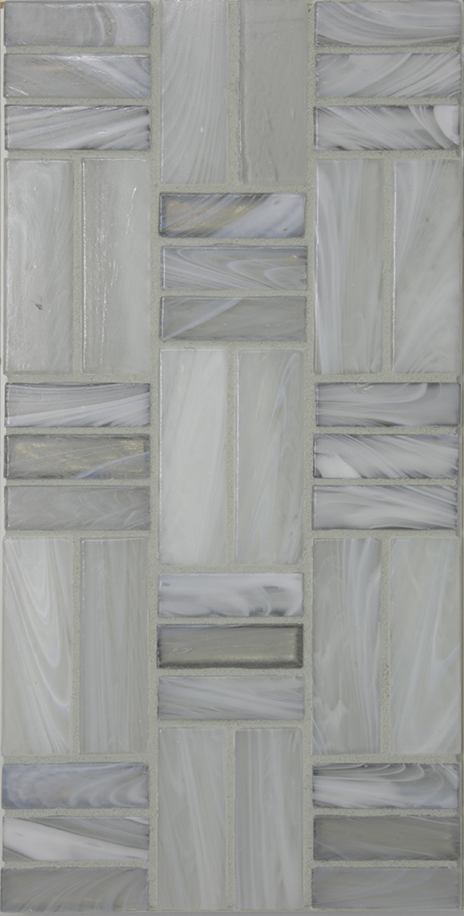 METRO BELMONT GLASS BRICK MOS | Glass | Wall Mosaic