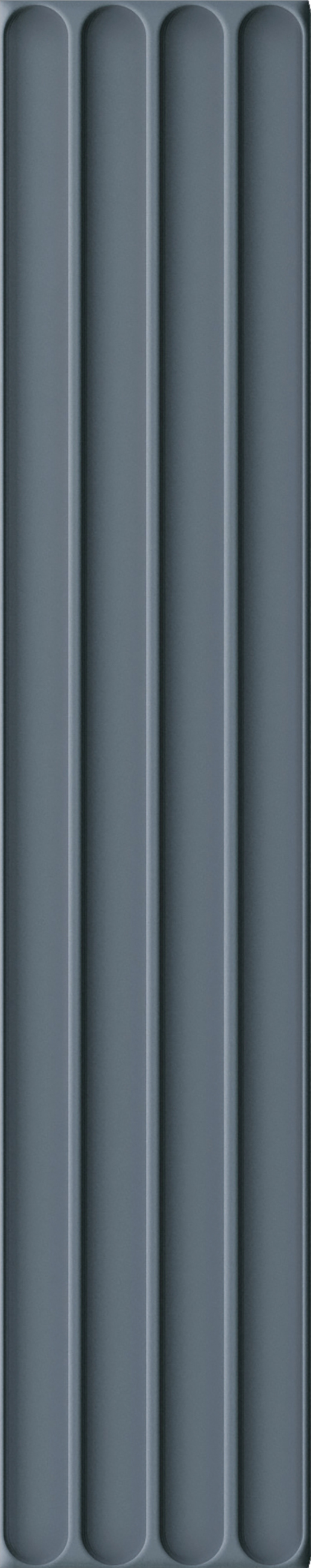 Plinto Blue Matte 4.2"x21.3" In Blue | Ceramic | Wall Dimensional