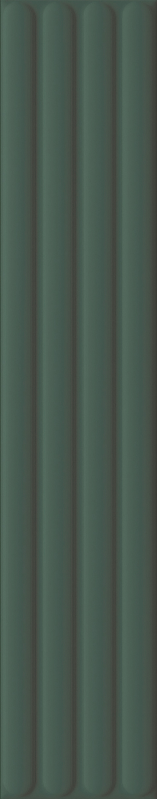 Plinto Green Matte 4.2"x21.3" Out Green | Ceramic | Wall Dimensional