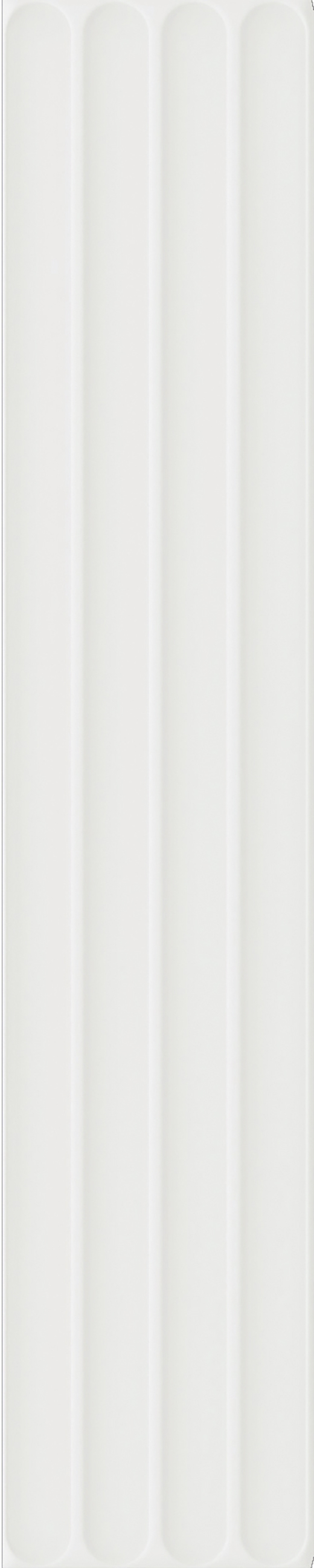 Plinto White Matte 4.2"x21.3" In White | Ceramic | Wall Dimensional