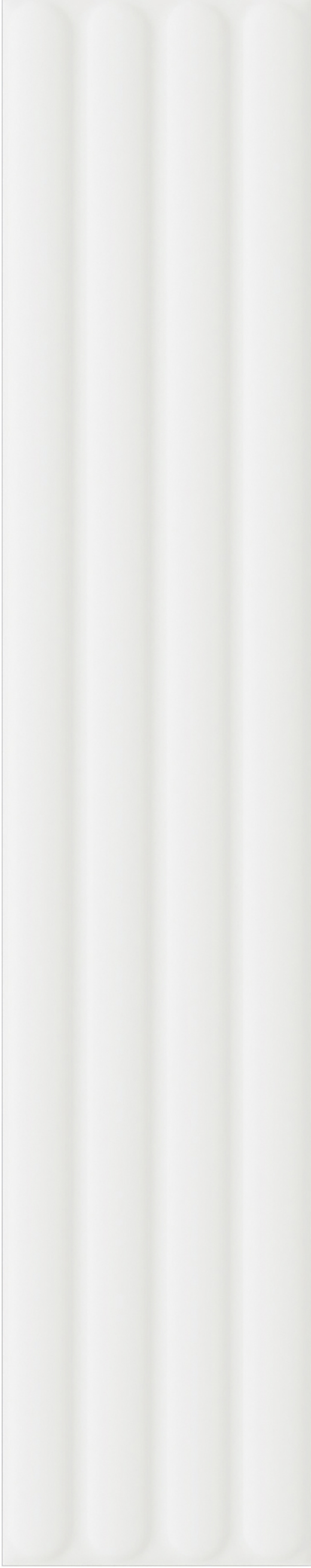 Plinto White Matte 4.2"x21.3" Out White | Ceramic | Wall Dimensional