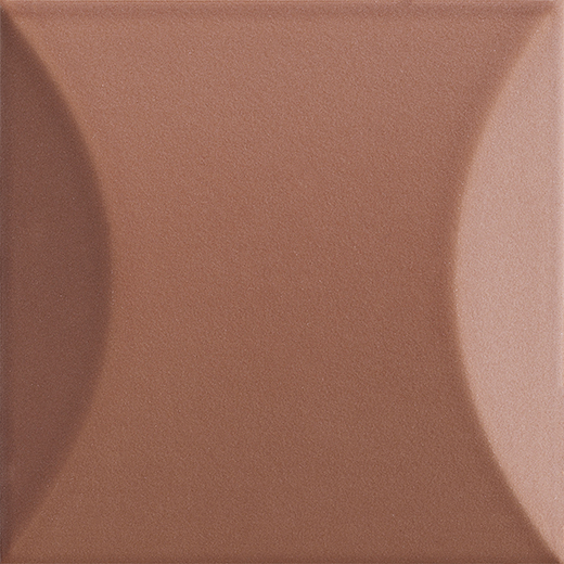 Quora Avana Matte 4"x4" Cuscino Avana | Ceramic | Wall Dimensional