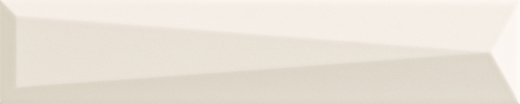 Quora Bone Matte 2"x10" Lingotto Bone | Ceramic | Wall Dimensional
