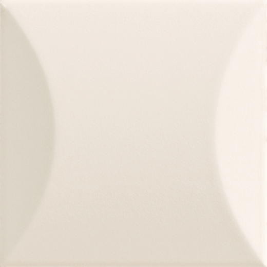 Quora Bone Matte 4"x4" Cuscino Bone | Ceramic | Wall Dimensional