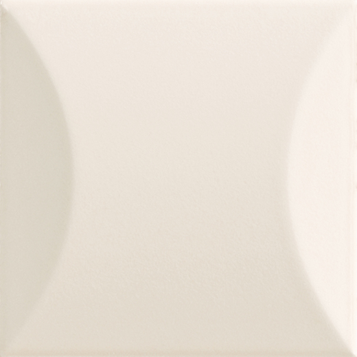 Quora Bone Matte 4"x4" Cuscino Bone | Ceramic | Wall Dimensional