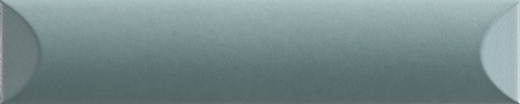 Quora Green Matte 2"x10" Cuscino Green | Ceramic | Wall Dimensional