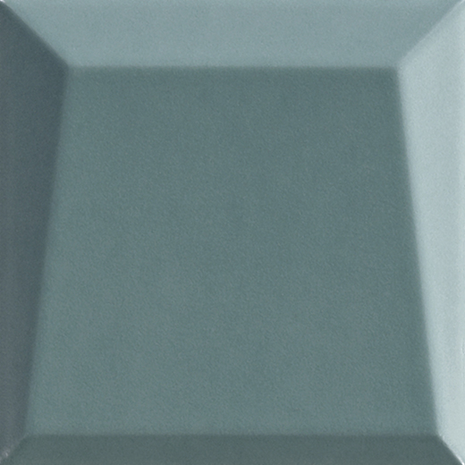 Quora Green Matte 4"x4" Lingotto Green | Ceramic | Wall Dimensional