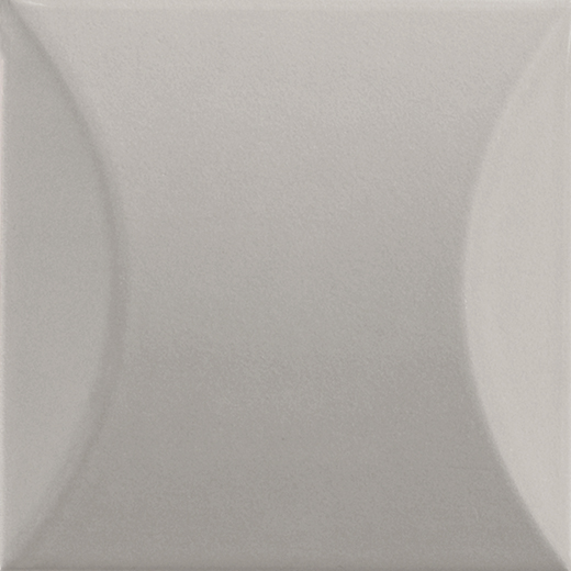 Quora Grey Matte 4"x4" Cuscino Grey | Ceramic | Wall Dimensional