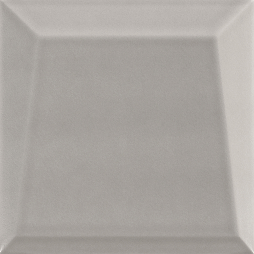 Quora Grey Matte 4"x4" Lingotto Grey | Ceramic | Wall Dimensional