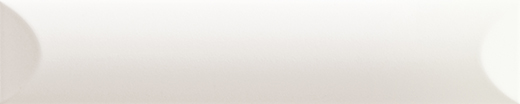 Quora White Matte 2"x10" Cuscino White | Ceramic | Wall Dimensional