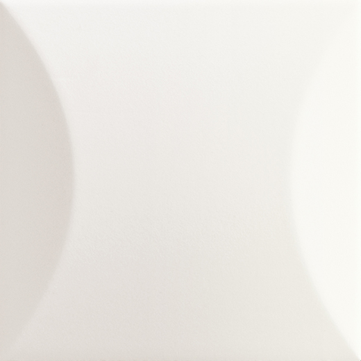 Quora White Matte 4"x4" Cuscino White | Ceramic | Wall Dimensional