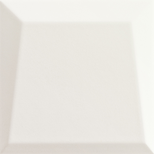 Quora White Matte 4"x4" Lingotto White | Ceramic | Wall Dimensional