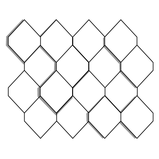 Resplendent Bianco Dolomite Polished 3D Hexagon | Through Body Porcelain | Wall Mosaic