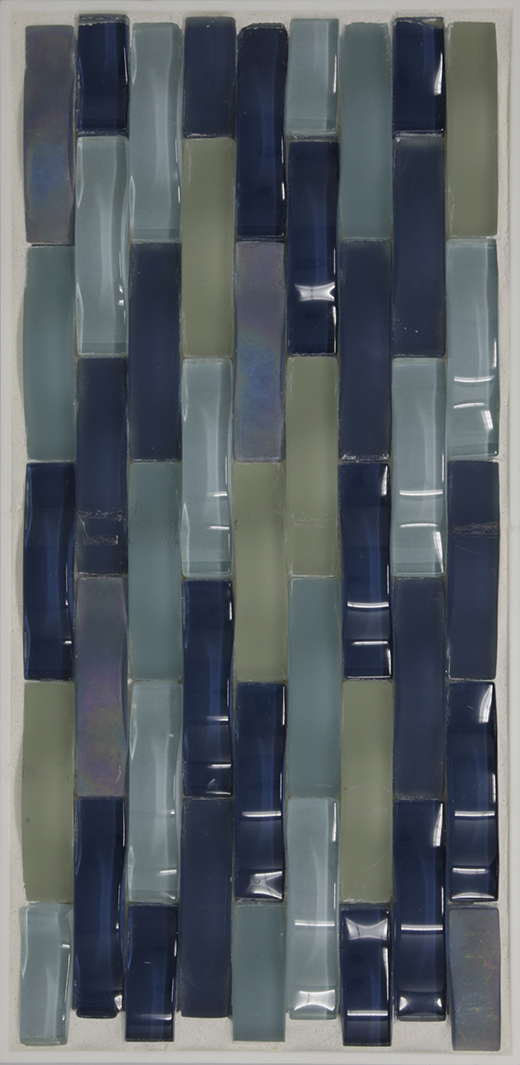 RIPPLE .5X2 MOSAIC WATERFALL | Glass | Wall Mosaic