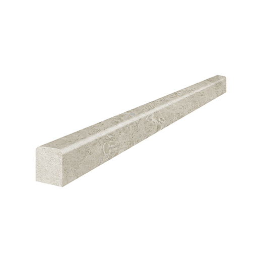 Ritz Gray Honed .5"x12" Deco Bar | Marble | Trim