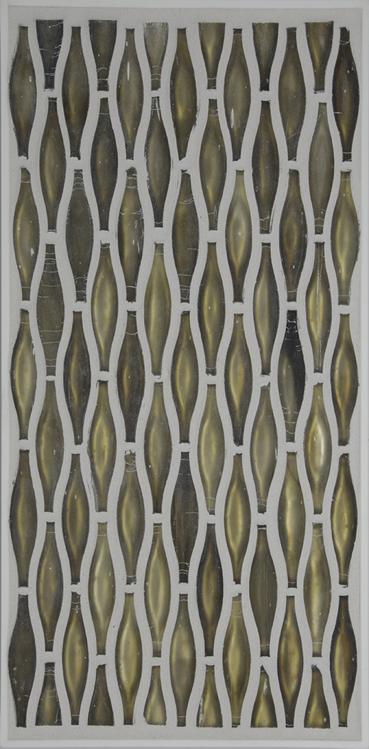 SEAPORT .5X2 FROSTED GLASS MOS WESTBROOK | Glass | Wall Mosaic