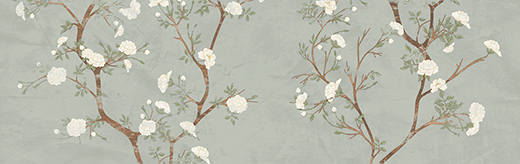 Sedeya Sage Matte 12"X40" Almond Antiqued Sage B | Ceramic | Wall, Wall Decorative