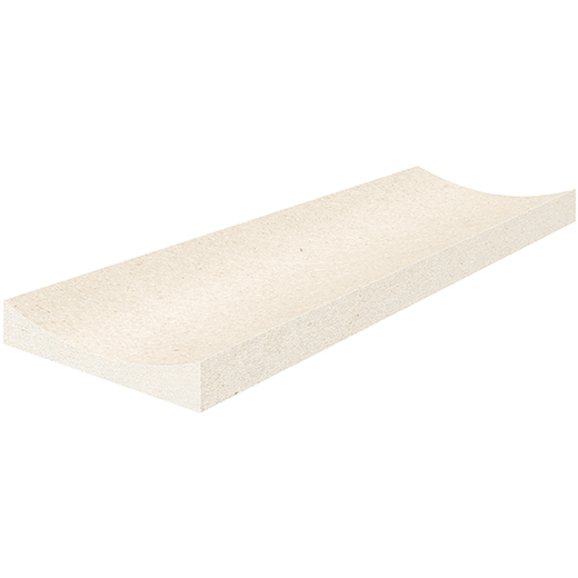 Serene Ivory (Limestone) Grained Text-re 4"x12" Fl-to | Limestone | Floor/Wall Dimensional