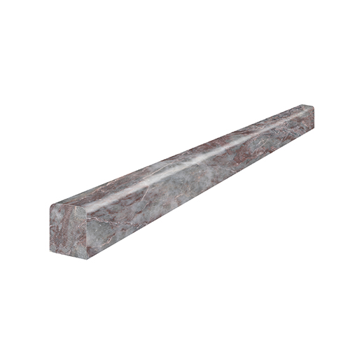 Sereno B-rg-ndy Sereno B-rg-ndy Honed .5"x12" Deco Bar | Marble | Trim