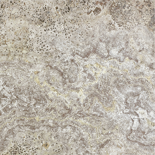 Silver Ash (Travertine) Honed & Filled 12"x12" | Travertine | Floor/Wall