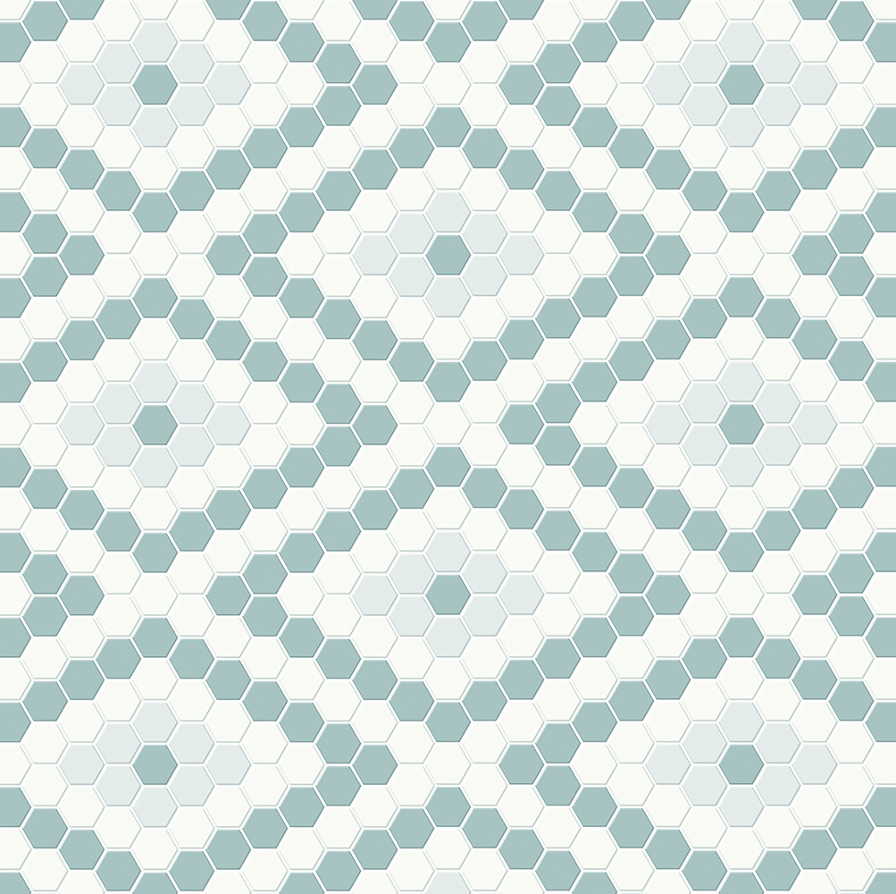 Simplicity Gallery Grey Matte Diamond Mosaic Afternoon Blend | Glazed Porcelain | Floor/Wall Mosaic