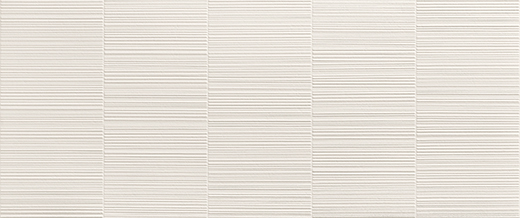 Staccato White Matte 19.625"x47.25" Barcode | Ceramic | Wall Dimensional