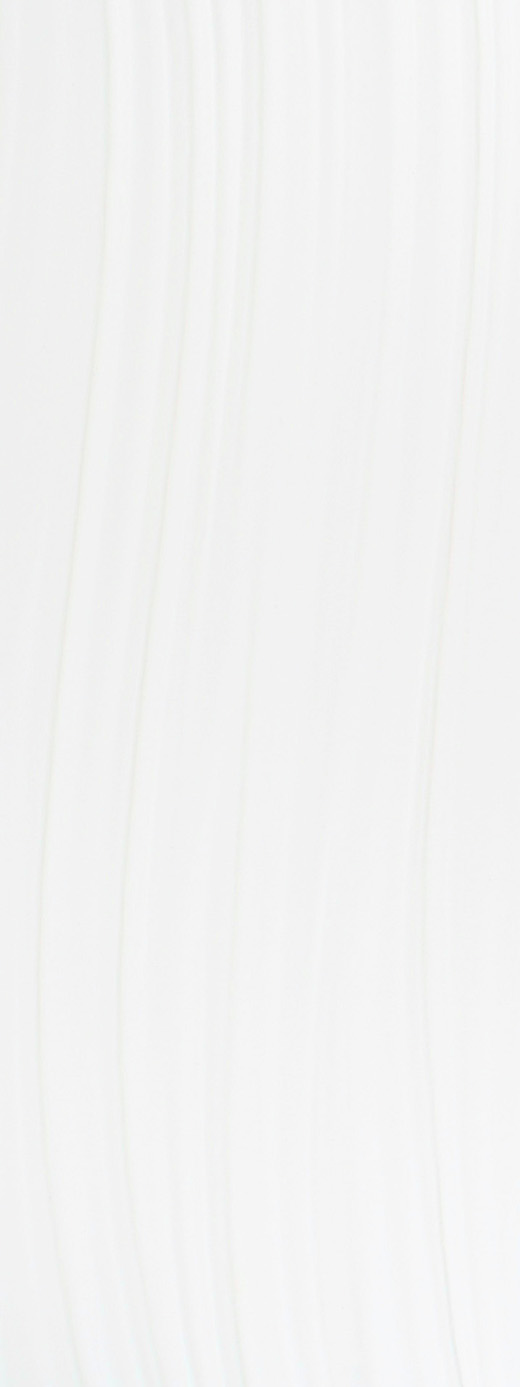 Tonbridge White Satin 6"x16" Wall Wave Deco White | Ceramic | Wall Decorative