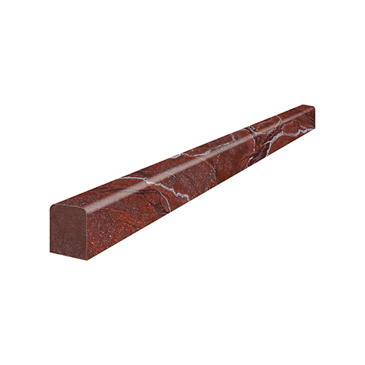 T-scano Rosso T-scano Rosso Polished .5"x12" Deco Bar | Marble | Trim