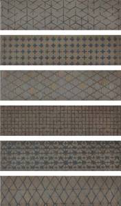 Outlet Vale Dark Grey - Outlet Natural 6"x24" Deco Dark Grey | Glazed Porcelain | Floor/Wall Decorative