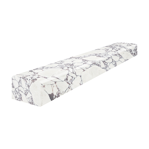 Viola Roccia Honed 1.25"x12" Deco Bar | Marble | Trim