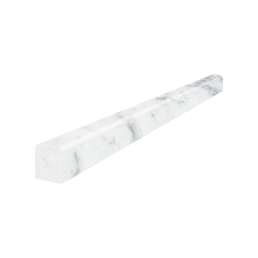 Virt-e Bianco Virt-e Bianco Honed .5"x12" Deco Bar | Marble | Trim