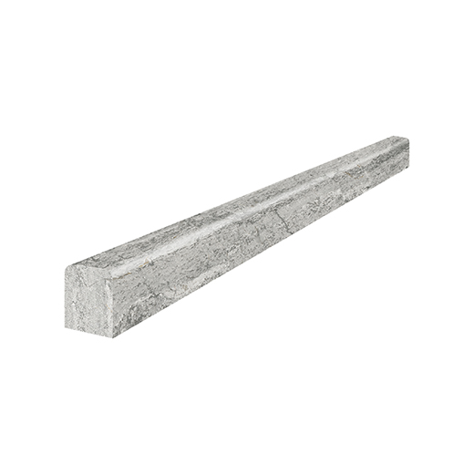 Volcana Notte Honed .5"x12" Deco Bar | Marble | Trim