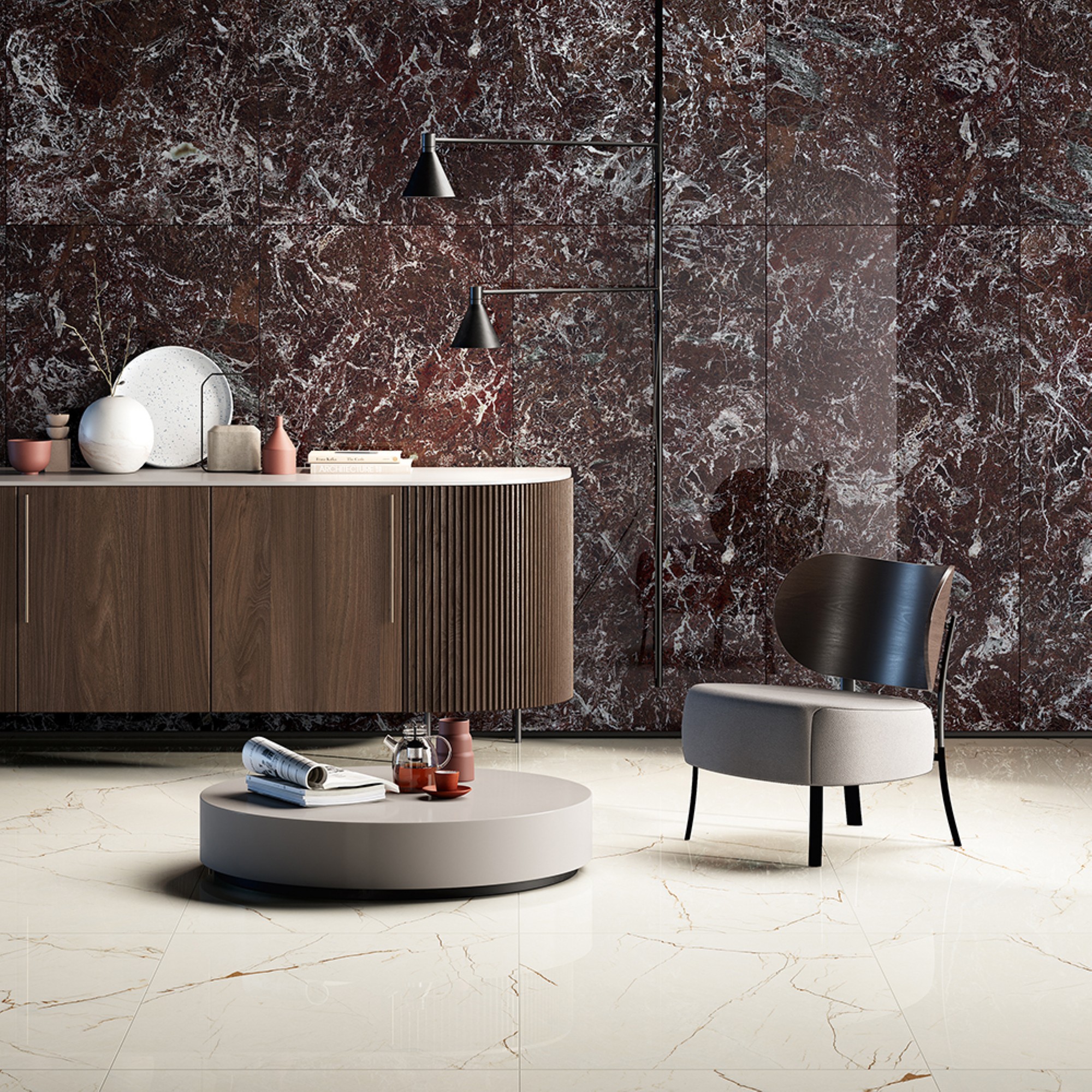 Ardelle Rosso Levanto Polished 30