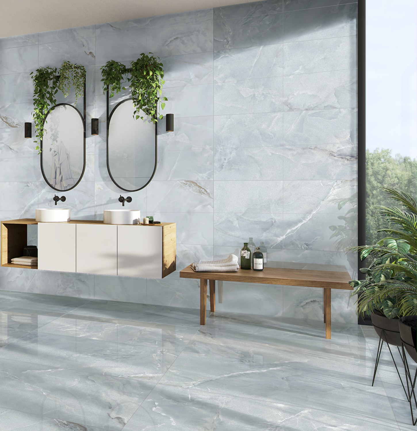 Aurora Light Blue Semi Polished 12\, image size:1450x1500